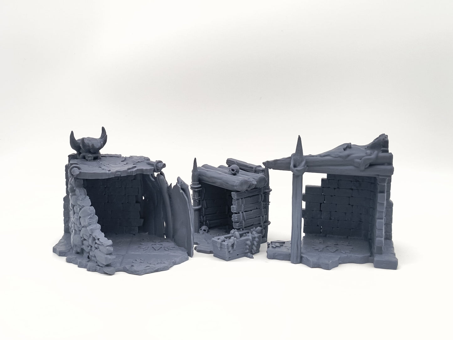 Hovels - Drei primitive Ork-Hütten