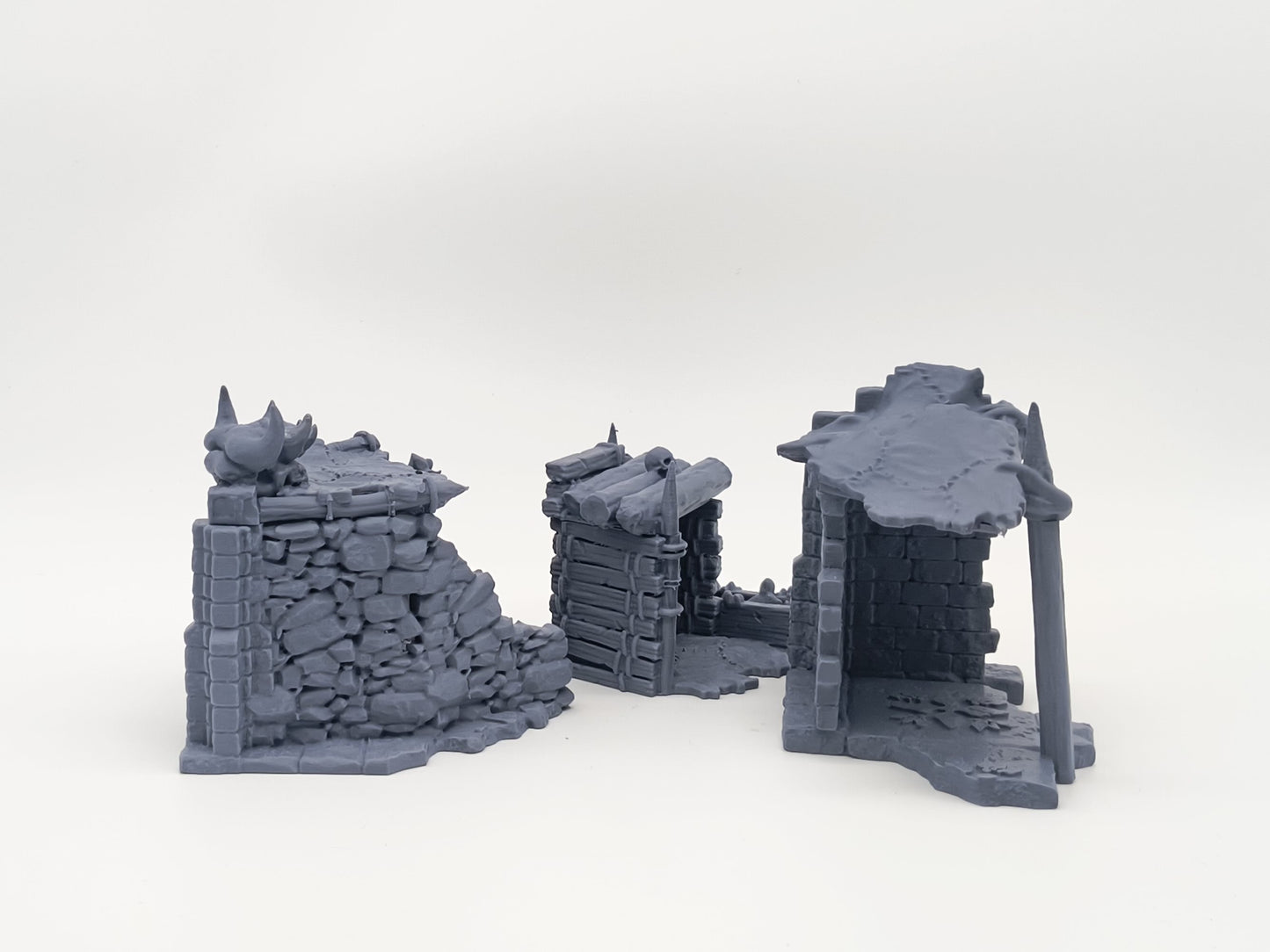Hovels - Drei primitive Ork-Hütten