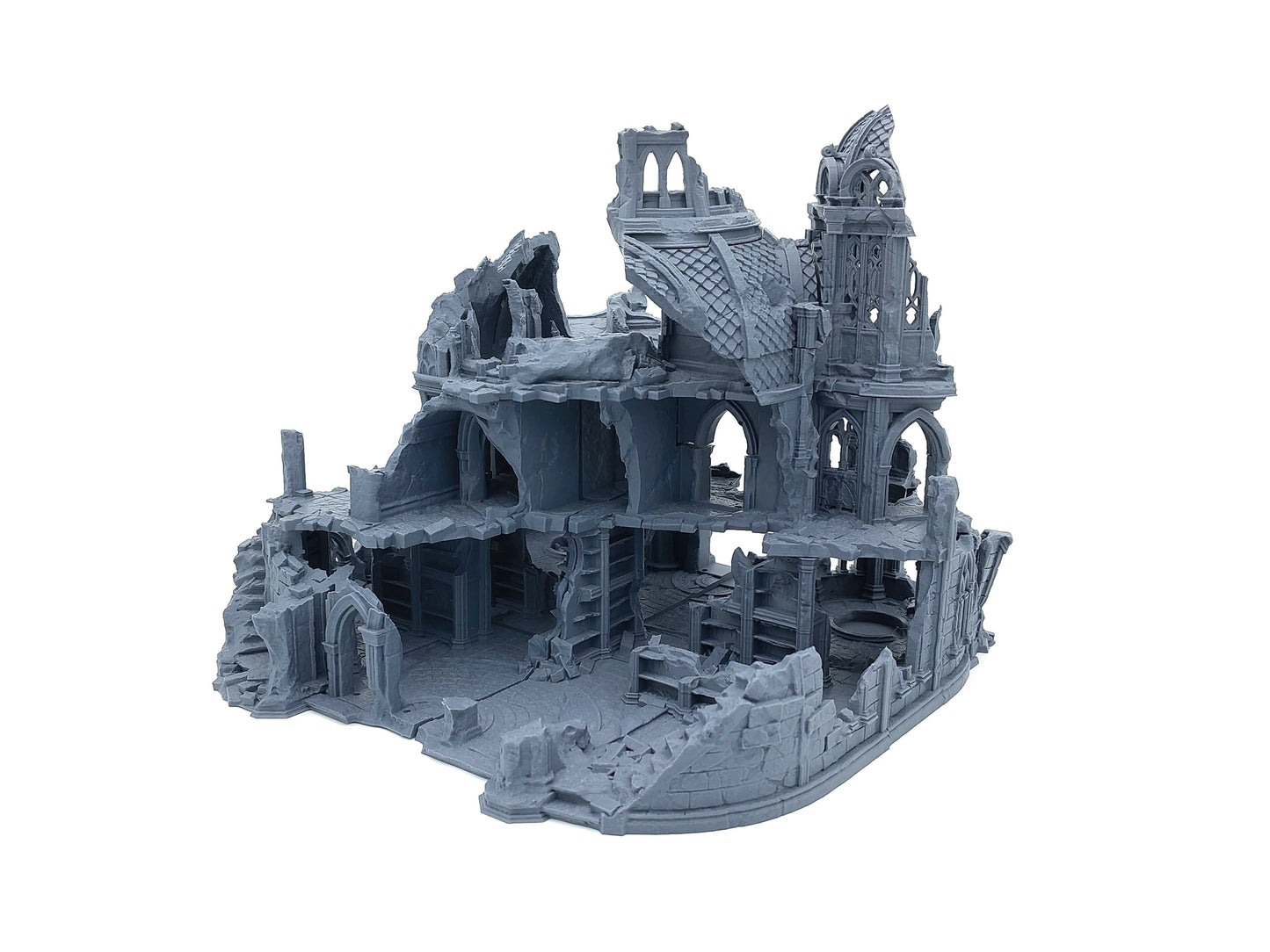 Library - Sehr Große Ruine einer Bibilothek