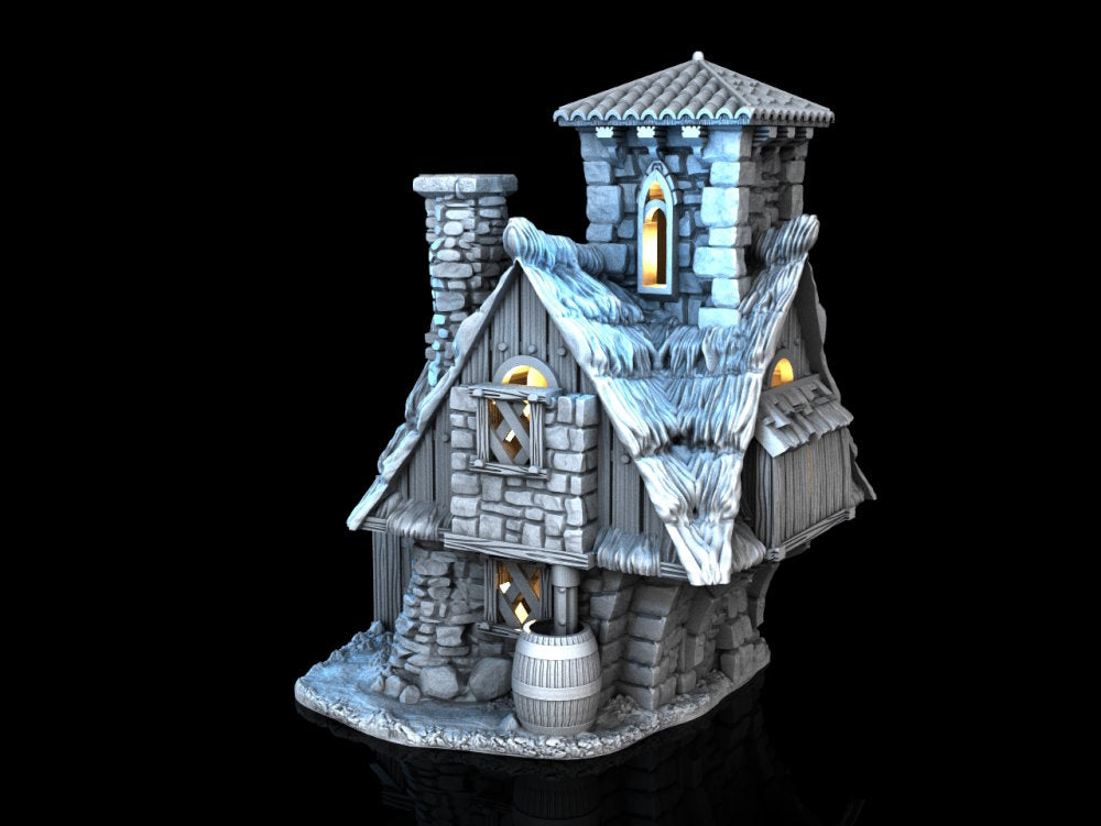 Elderberry Cottage - Liebevoll gestaltetes Fantasy-Haus