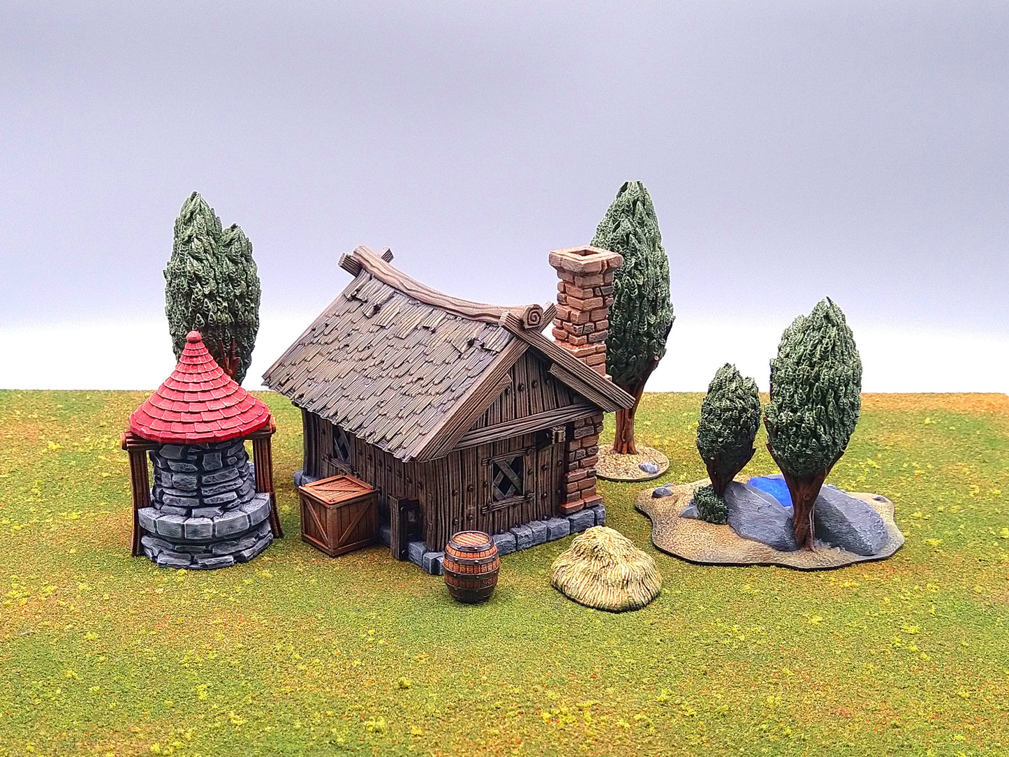 Medieval Town Set 1 - Kleines Fantasy-Dorfensemble