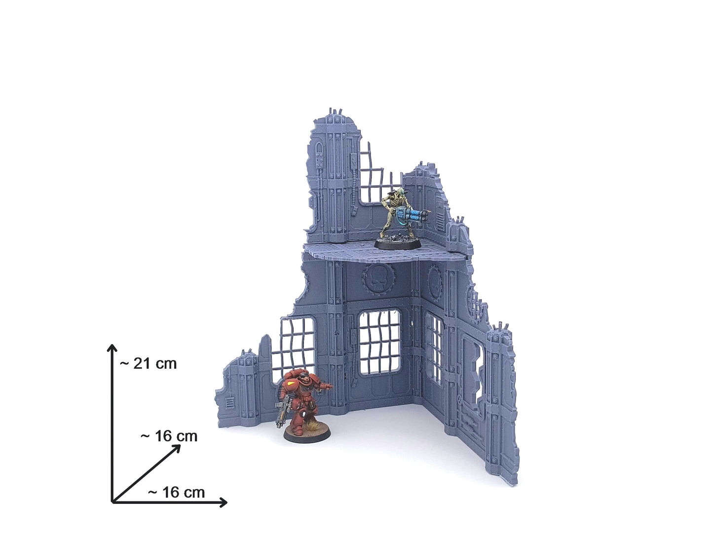 Distillery Ruin 3 - Sci-Fi Gelände für 40k