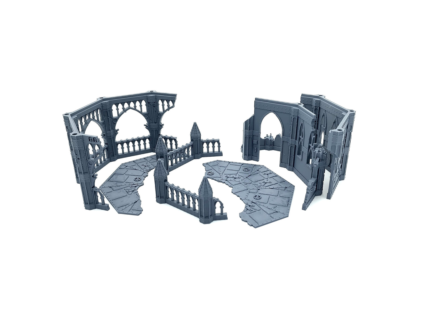 Sainte Anne Tower Ruin A - Hohe Gothic Turmruine mit Balkon