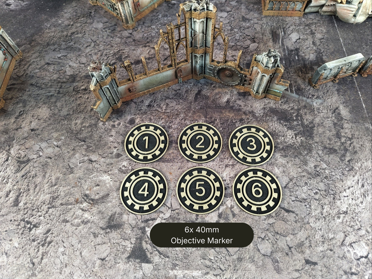 Fight for Cathedral - Epic Sci-Fi terrain set for Combat Patrol