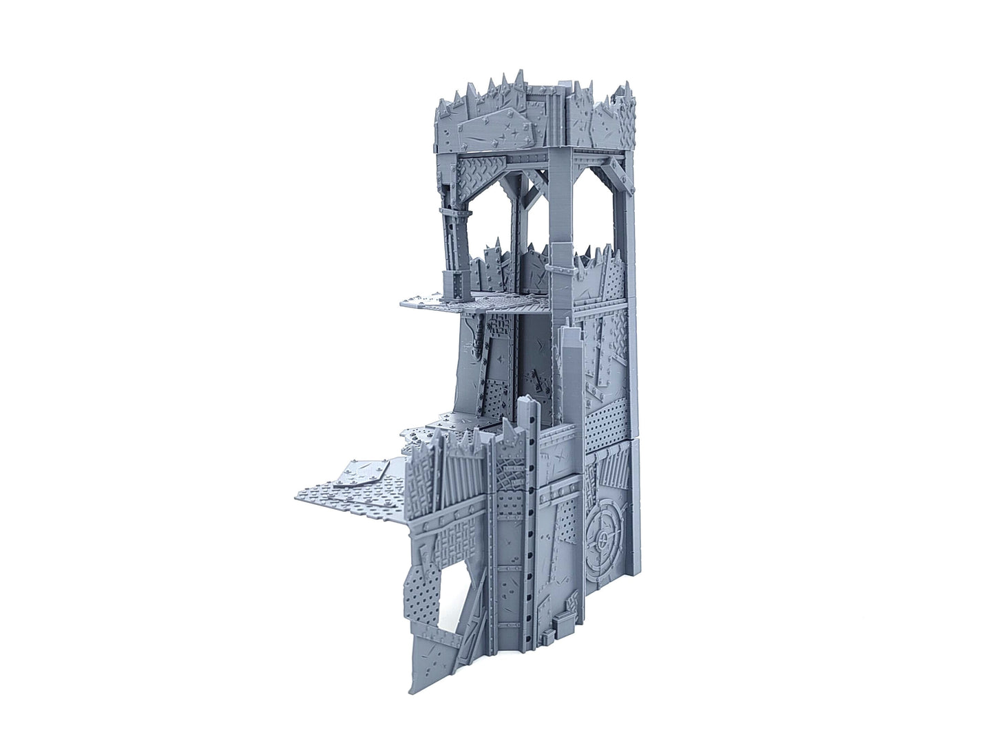 Bastion Front Left Large - Massiver Frontturm im Ork-Stil