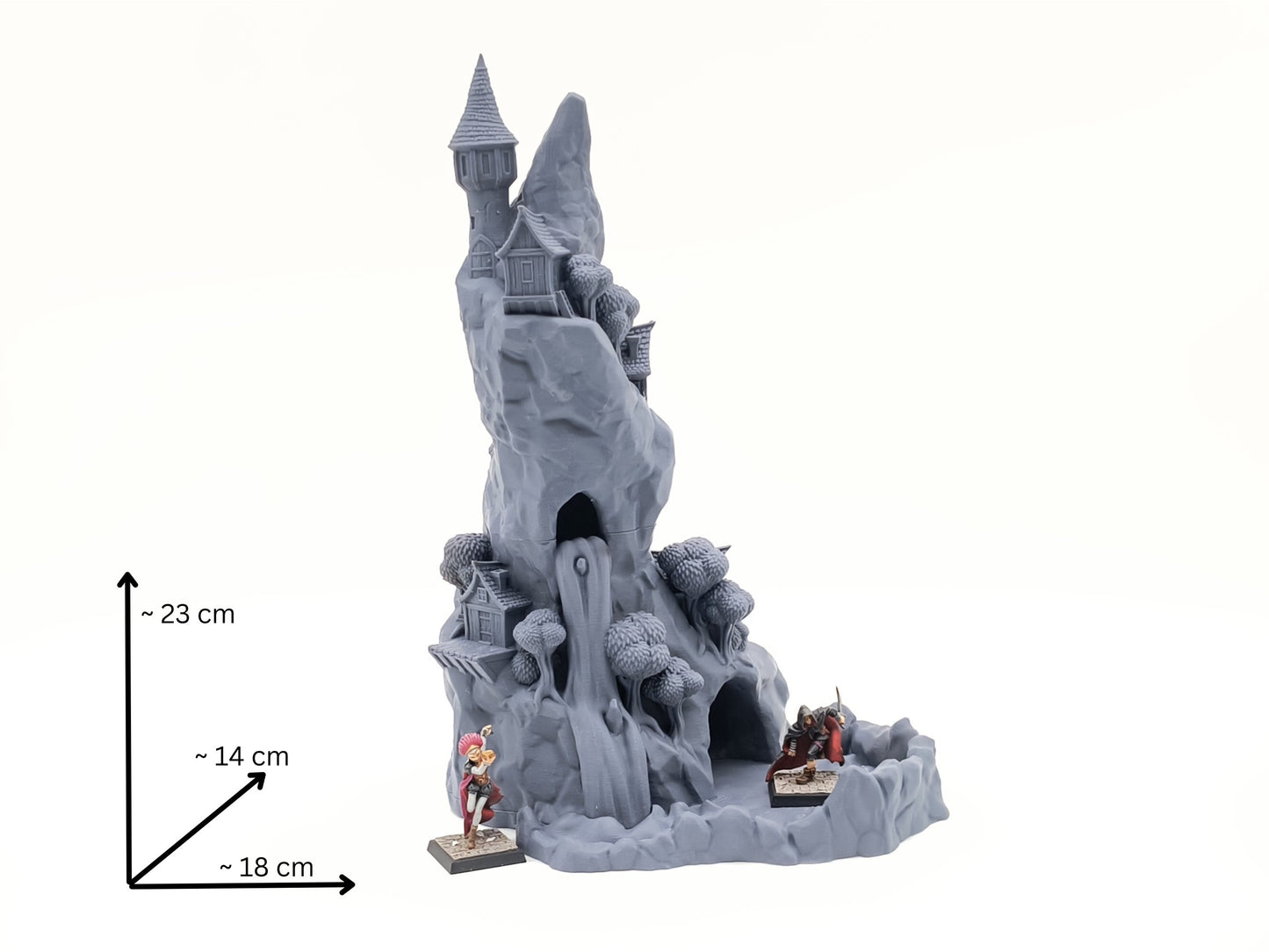 Mountain Village Dice Tower
