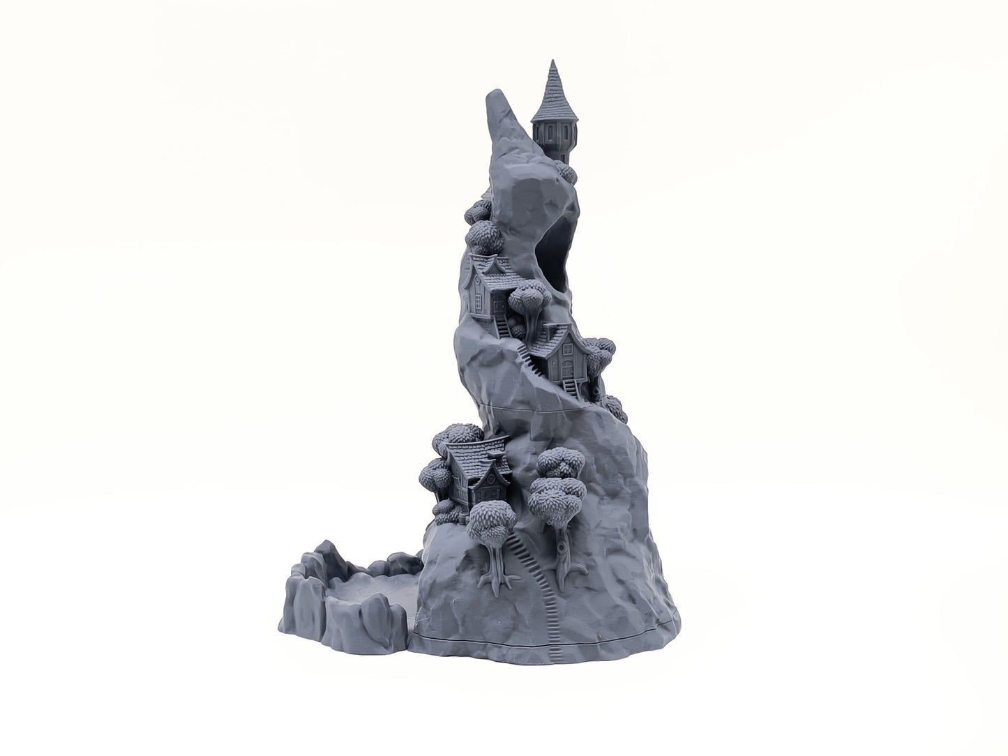 Mountain Village Dice Tower