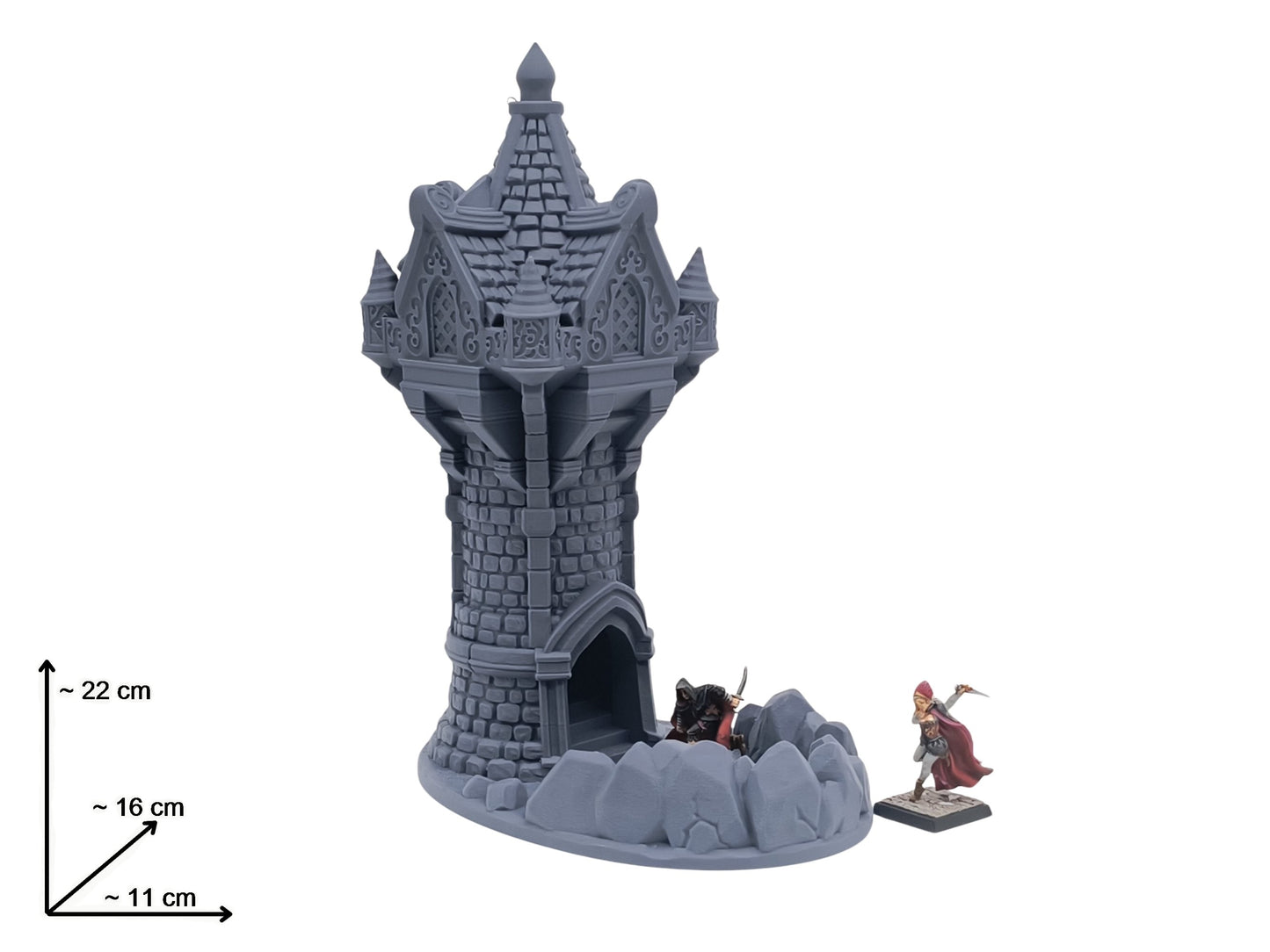 Wizard Dice Tower - Magischer Würfelturm für Fantasy