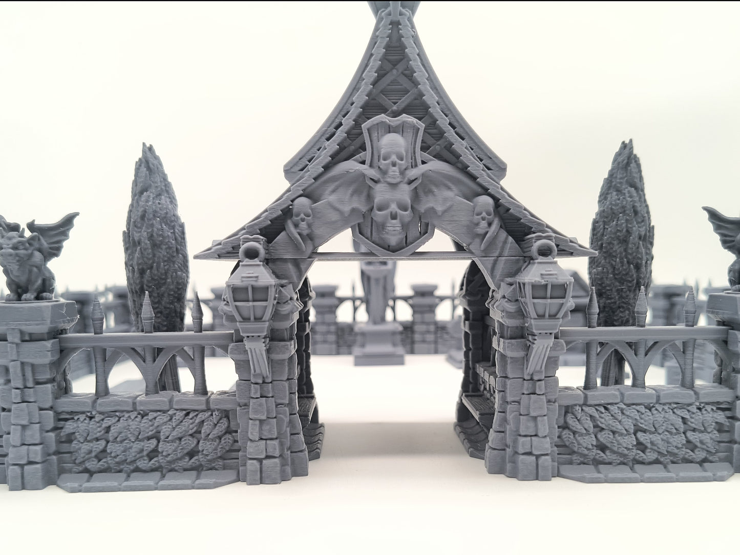 Cemetery with Gate