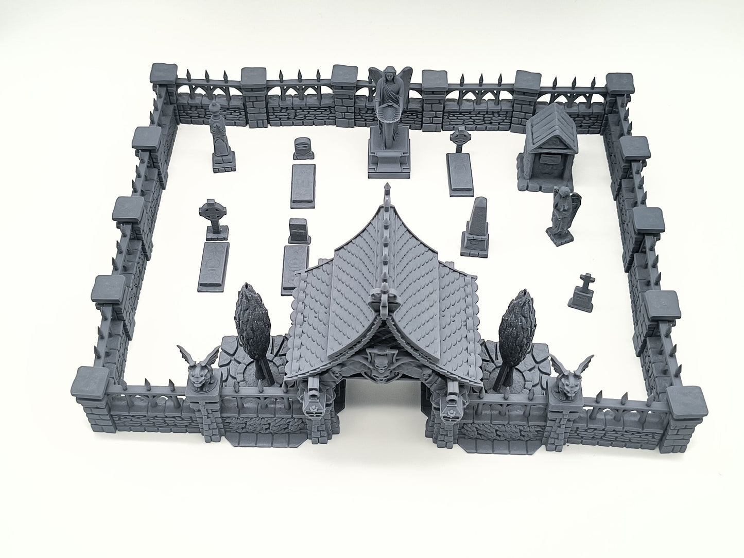 Cemetery with Gate