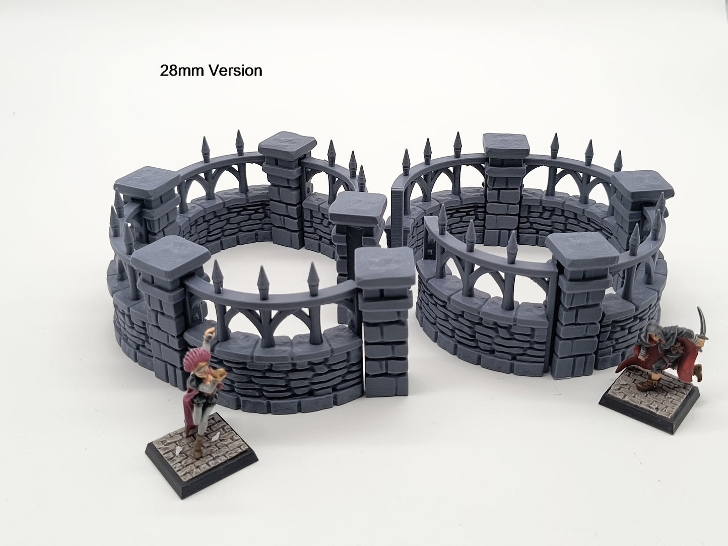 Cemetry Round Wall Extension