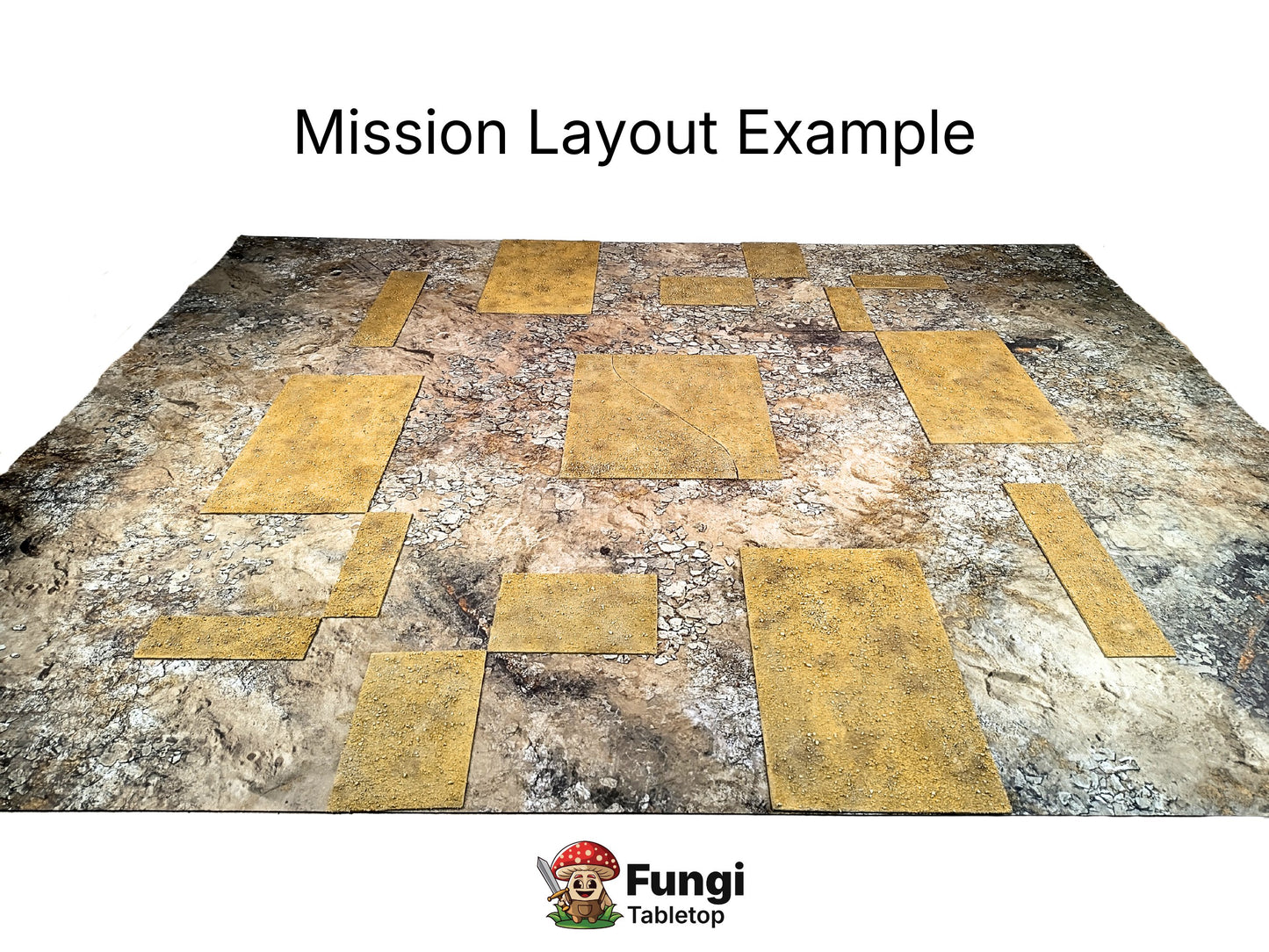 Terrain Bases 11th Edition - Grundflächenset für Layouts 11. Edition