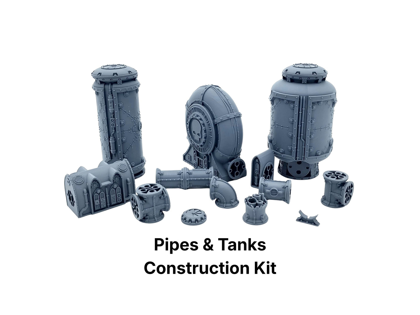 Industrial Pipe Construction - Modular DIY industry