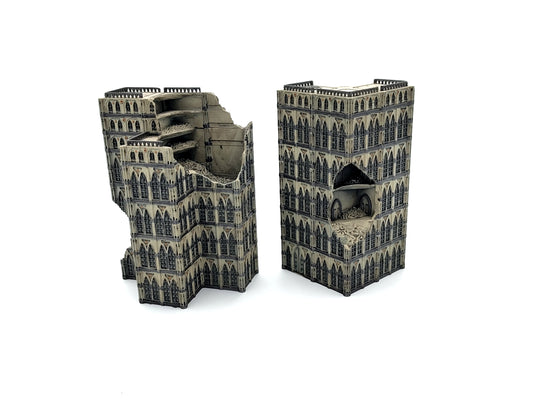 Destroyed Habs 1 - Sci-fi residential ruins