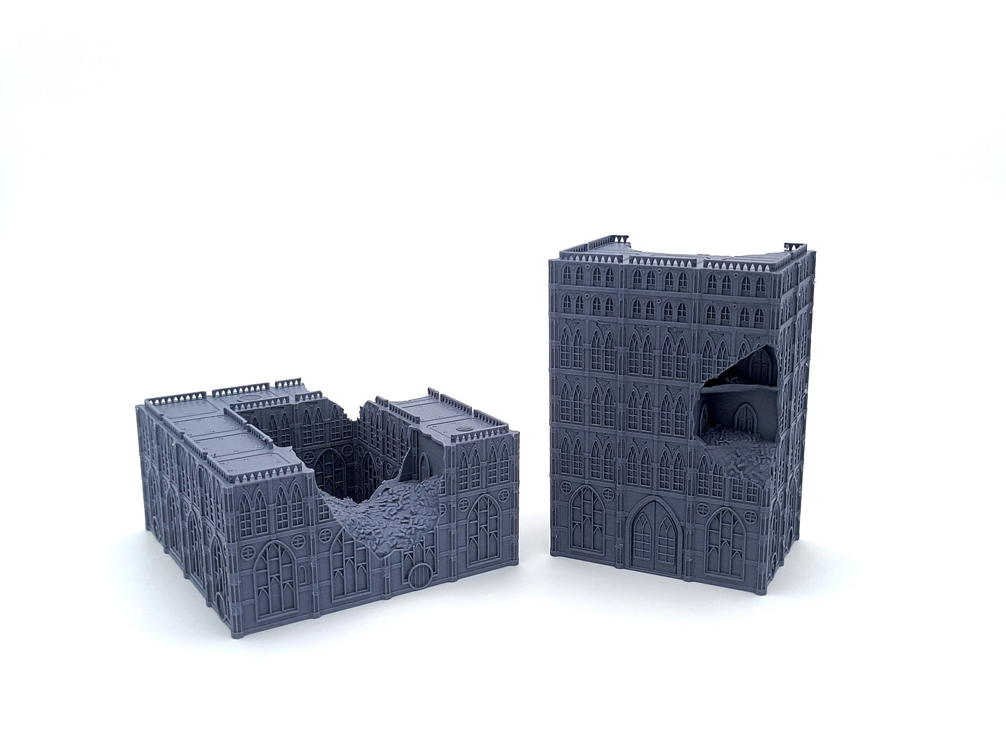 Destroyed Habs 2 - Sci-fi residential ruins