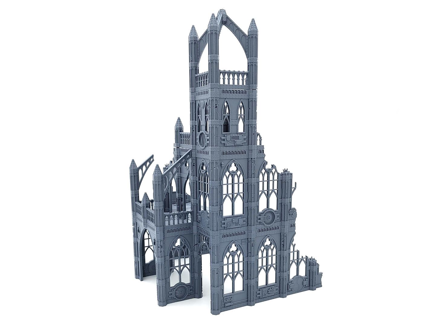 Large Auditorium Ruin - Large Gothic ruin with balcony