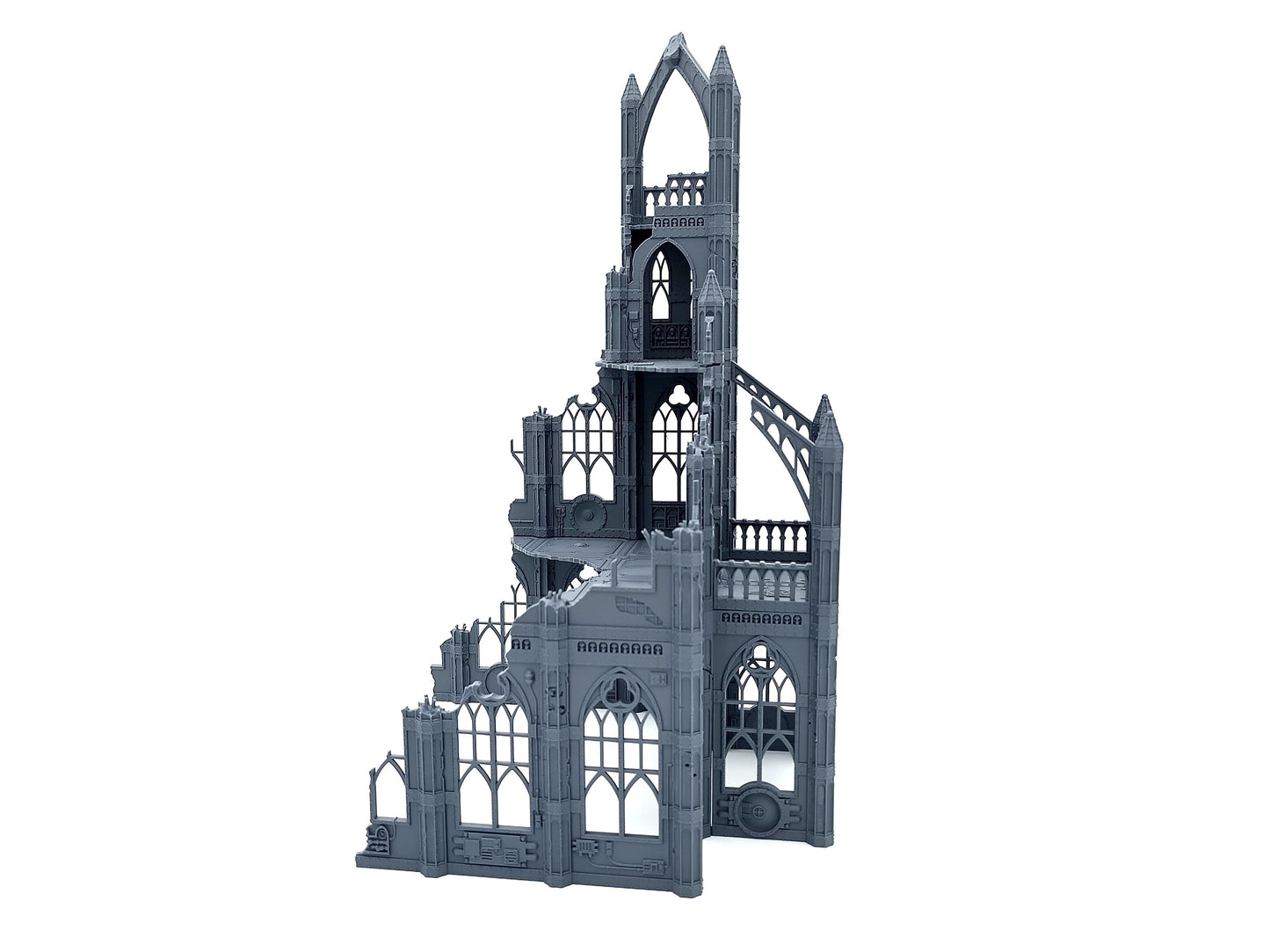 Large Auditorium Ruin - Large Gothic ruin with balcony