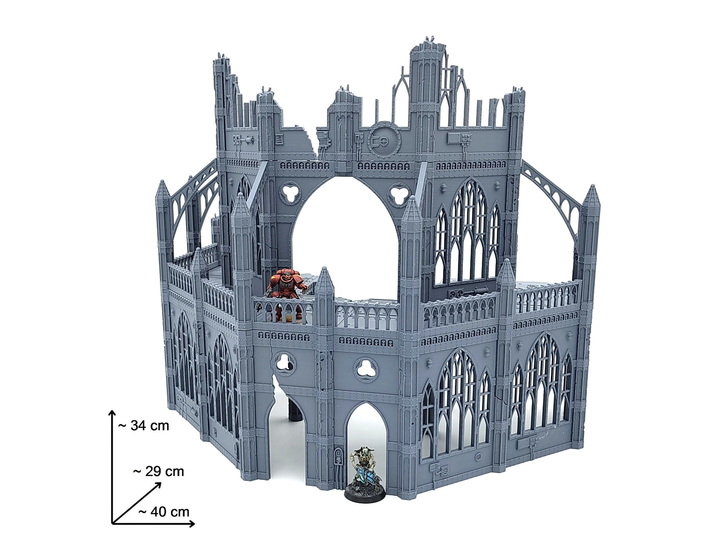 Great Arcanum Ruin - Episches Gothic Centerpiece Gelände