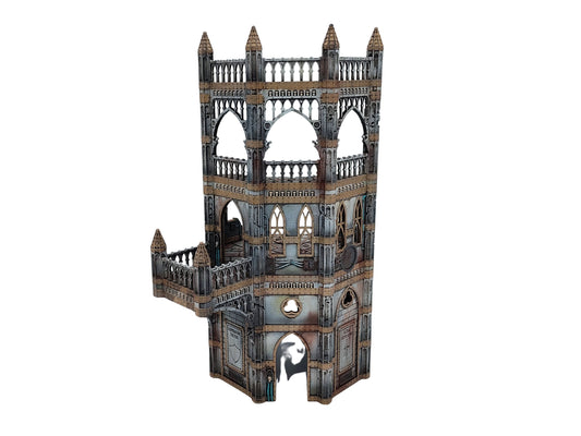 Sainte Anne Tower Ruin A - Hohe Gothic Turmruine mit Balkon