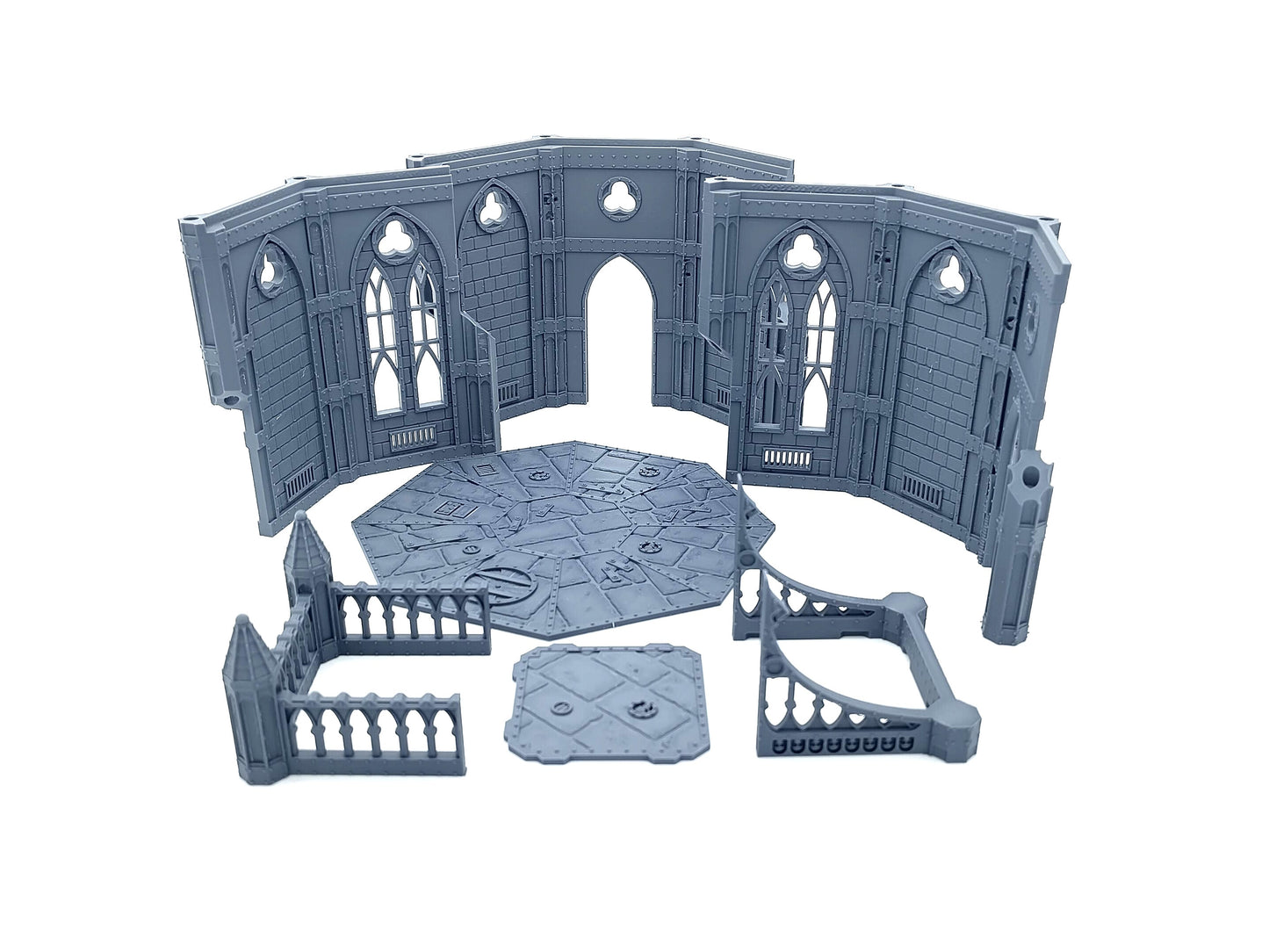 Sainte Anne Tower Ruin A - Hohe Gothic Turmruine mit Balkon