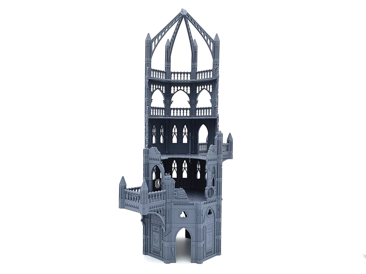 Sainte Anne Tower Ruin - Monumental Gothic tower ruin