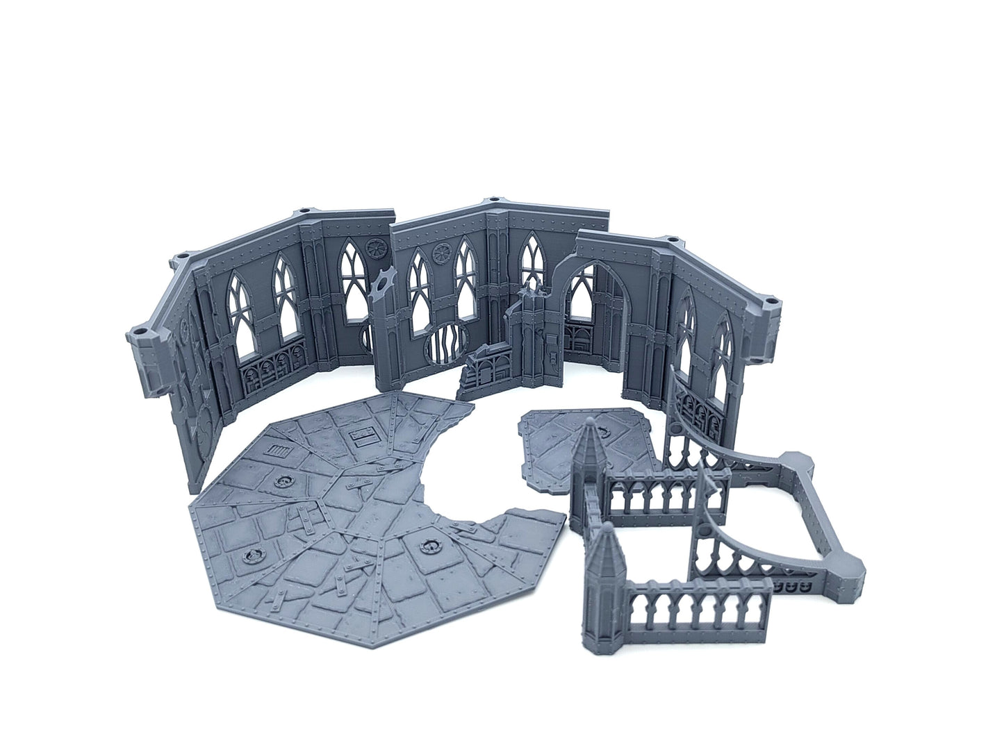 Sainte Anne Tower Ruin - Monumental Gothic tower ruin