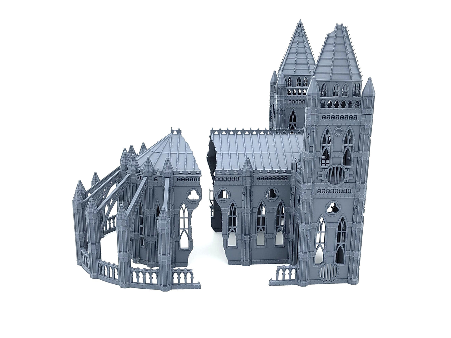 Imperial Church Ruin - Large Gothic church ruin