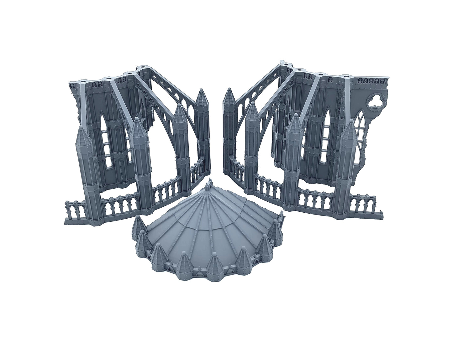 Imperial Church Ruin - Large Gothic church ruin