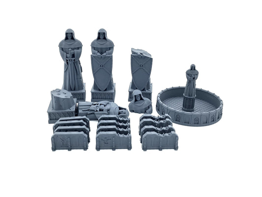 Accessories - Grimdark Zubehör Set Kleingelände