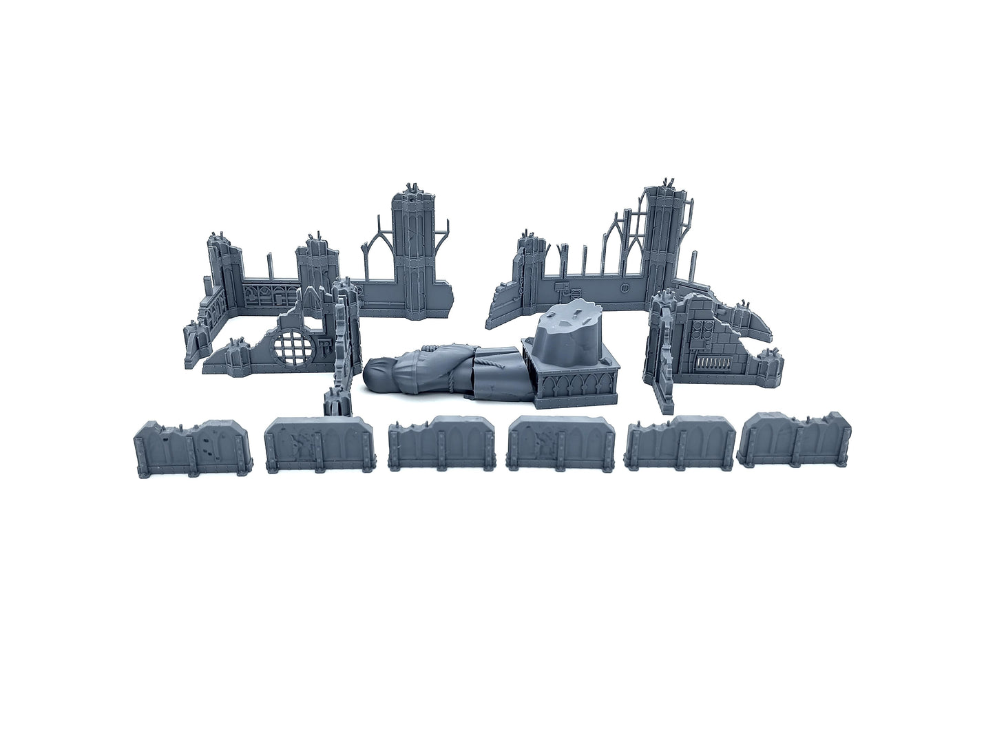 Fight for Cathedral - Epic Sci-Fi terrain set for Combat Patrol