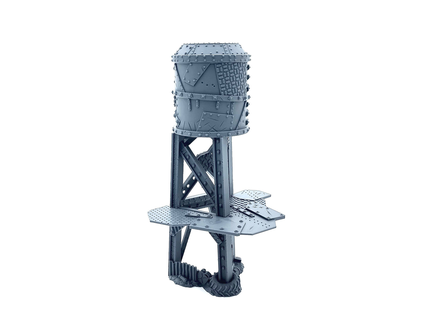 Fuel Tower - Postapokalyptischer Treibstoff-Turm im Ork-Stil