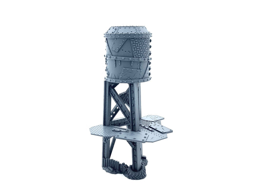 Fuel Tower - Postapokalyptischer Treibstoff-Turm im Ork-Stil