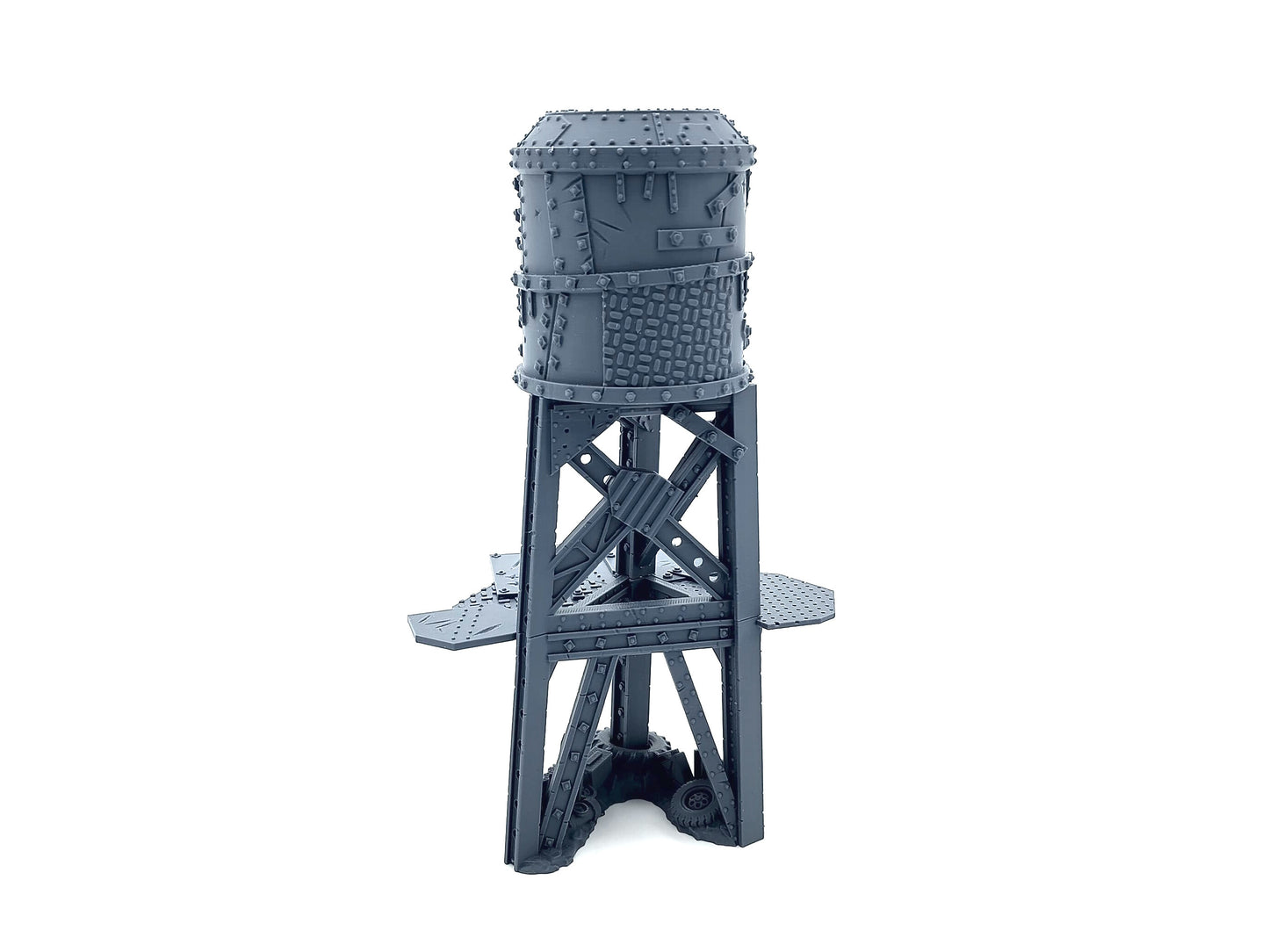 Fuel Tower - Postapokalyptischer Treibstoff-Turm im Ork-Stil