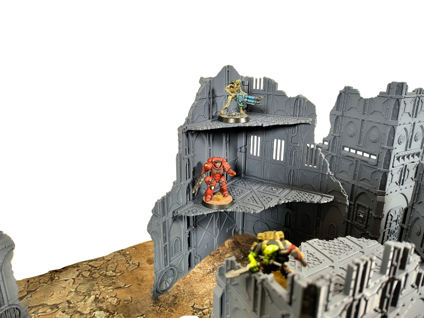 11th Foldable Terrain Set - 6 Designs of Foldable terrain, compactly stored